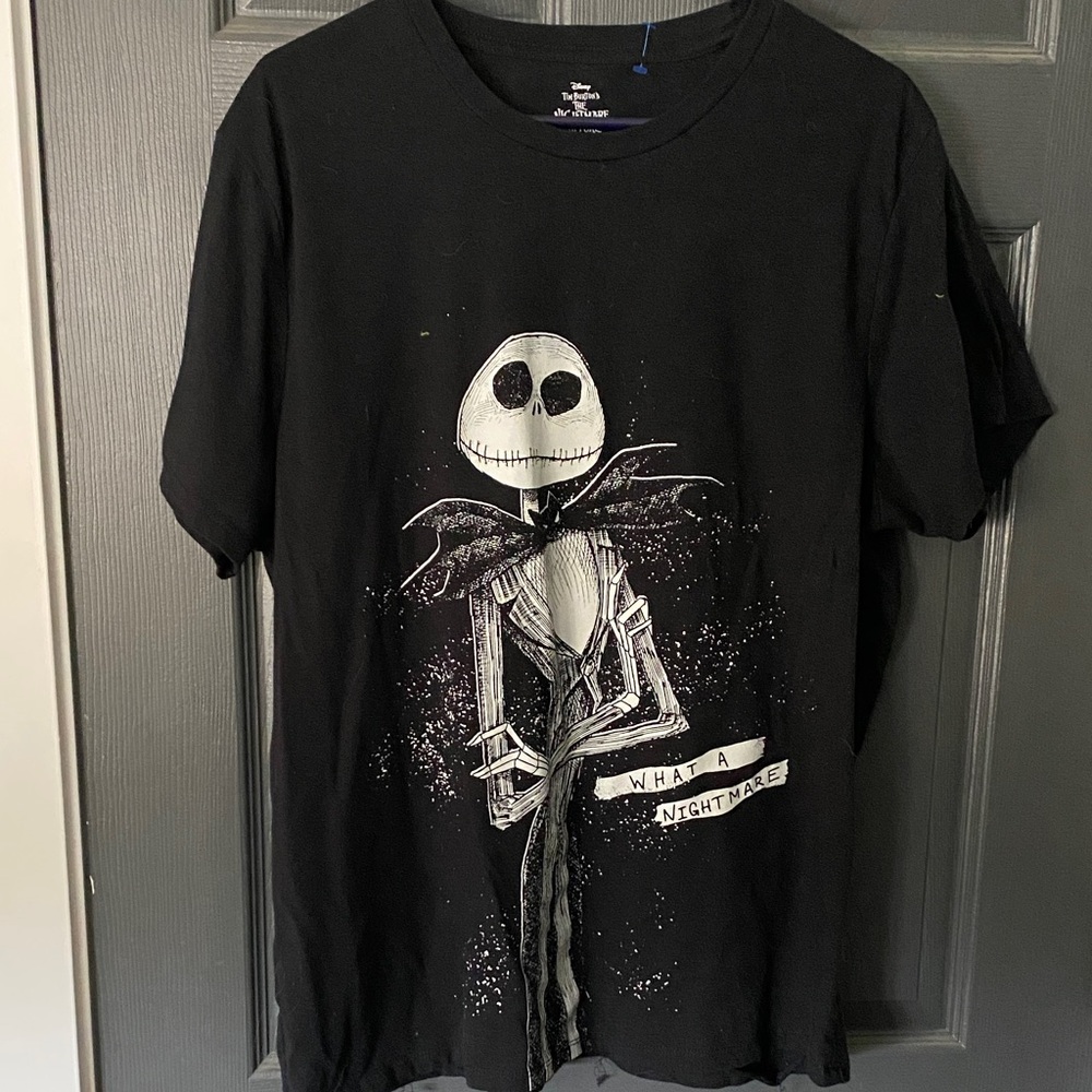 Disney Black Nightmare Before Christmas T-Shirt